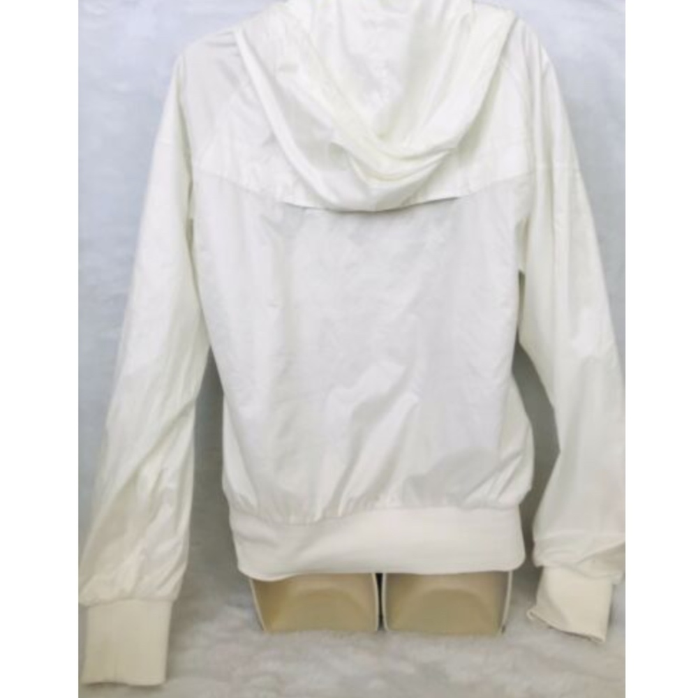 Nike Windrunner White Track Jacket Wind Breaker - image 2